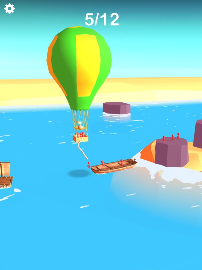 Balloon Escape 3D, game for IOS