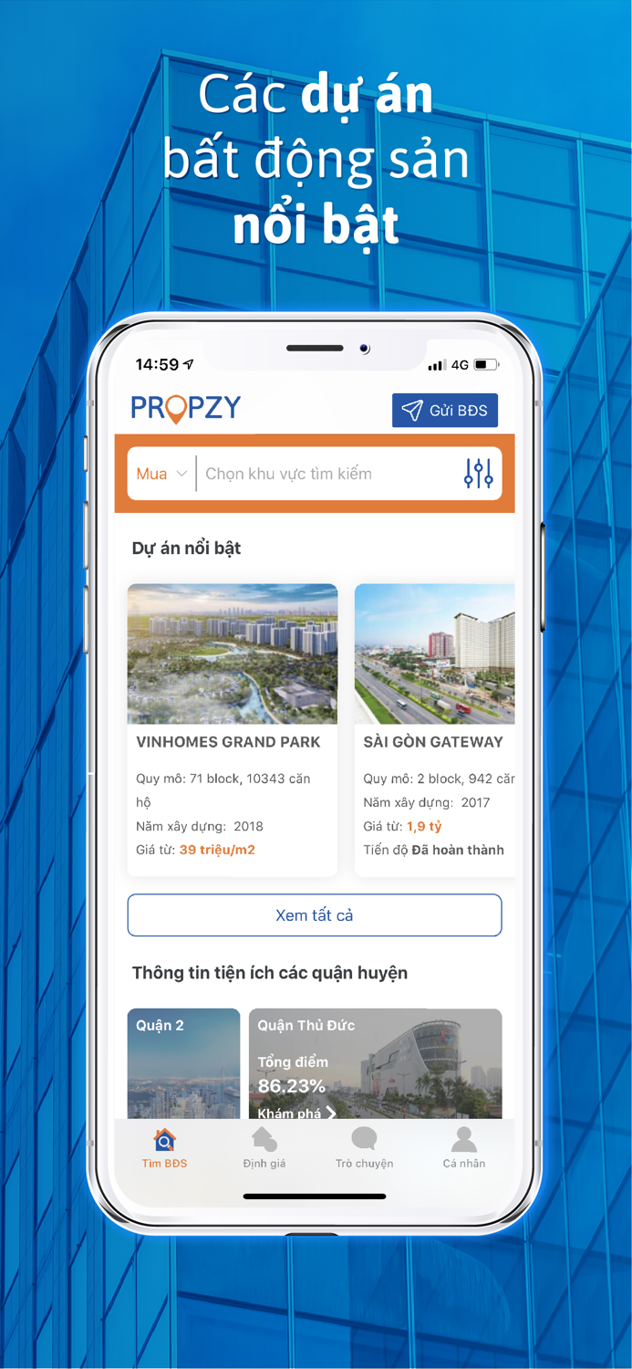Propzy - Dịch vụ Bất động sản