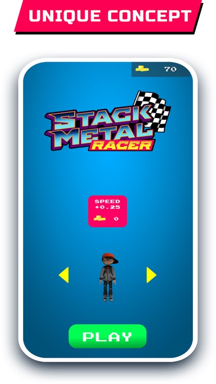 Stack Metal Racer