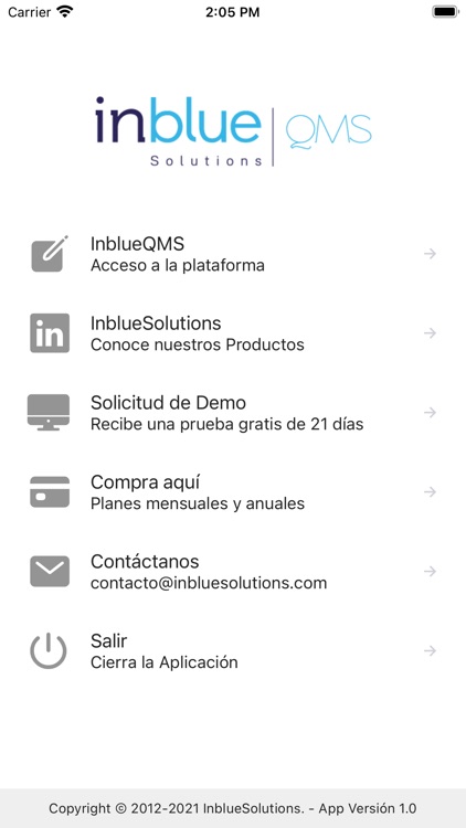 inblue QMS