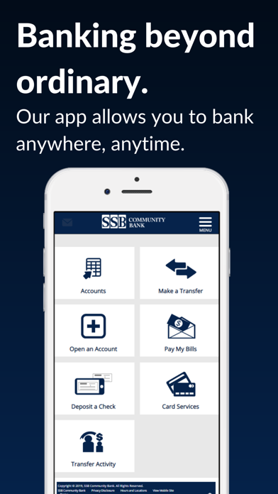 How to cancel & delete SSB Community Bank Mobile from iphone & ipad 1