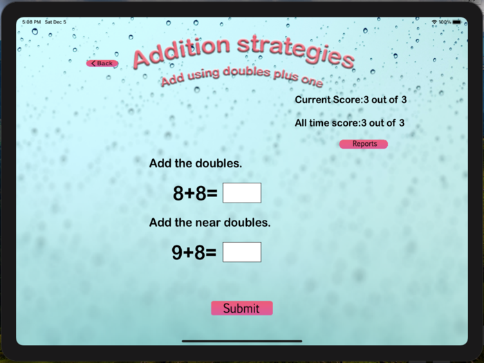 Addition Strategies