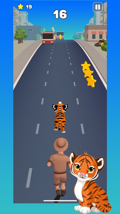 3D Tiger Run