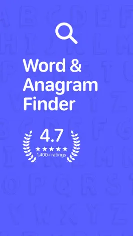 Game screenshot Word & Anagram Finder mod apk