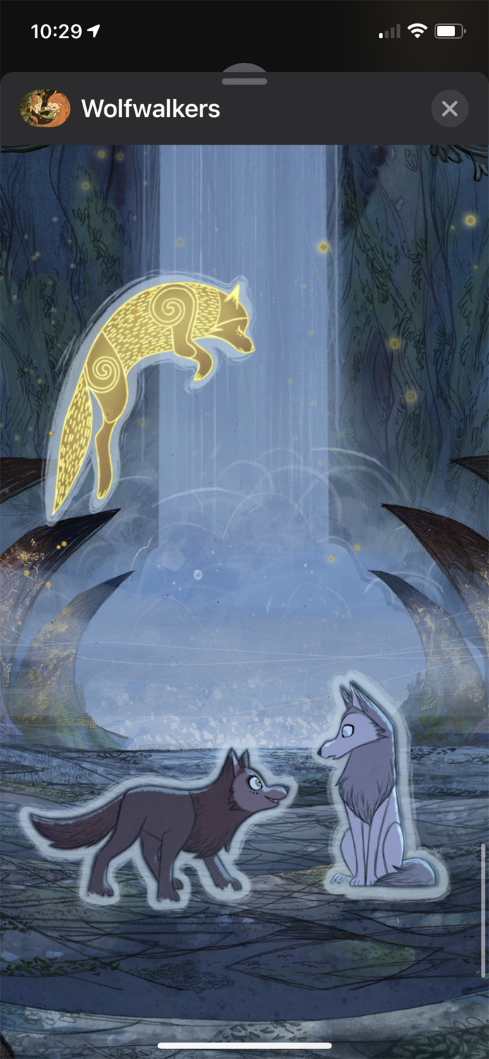 Wolfwalkers Stickers Apple TV