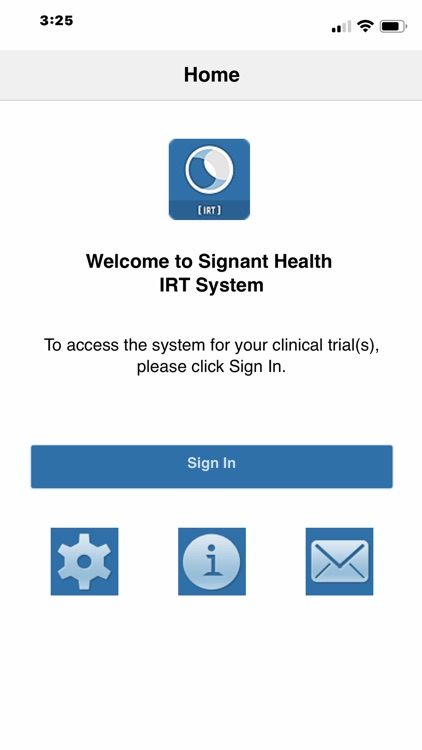 Signant Health IRT