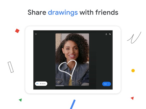 iPad Image of Google Duo