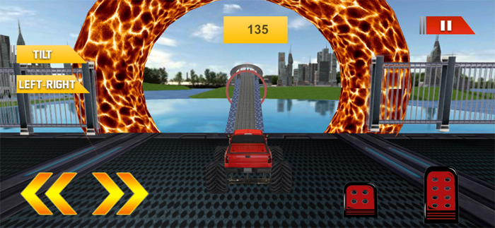 Monster Truck Stunt Game