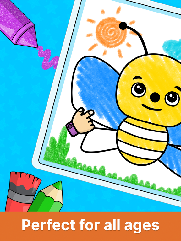 Baby coloring book for kids 2+ screenshot 2