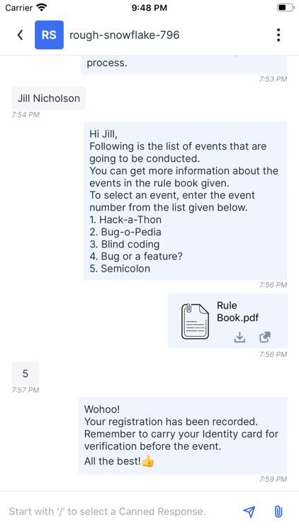Quickwork Chatlive screenshot-3