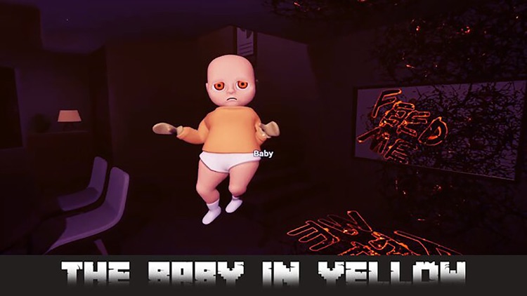 Scary Baby in Yellow House