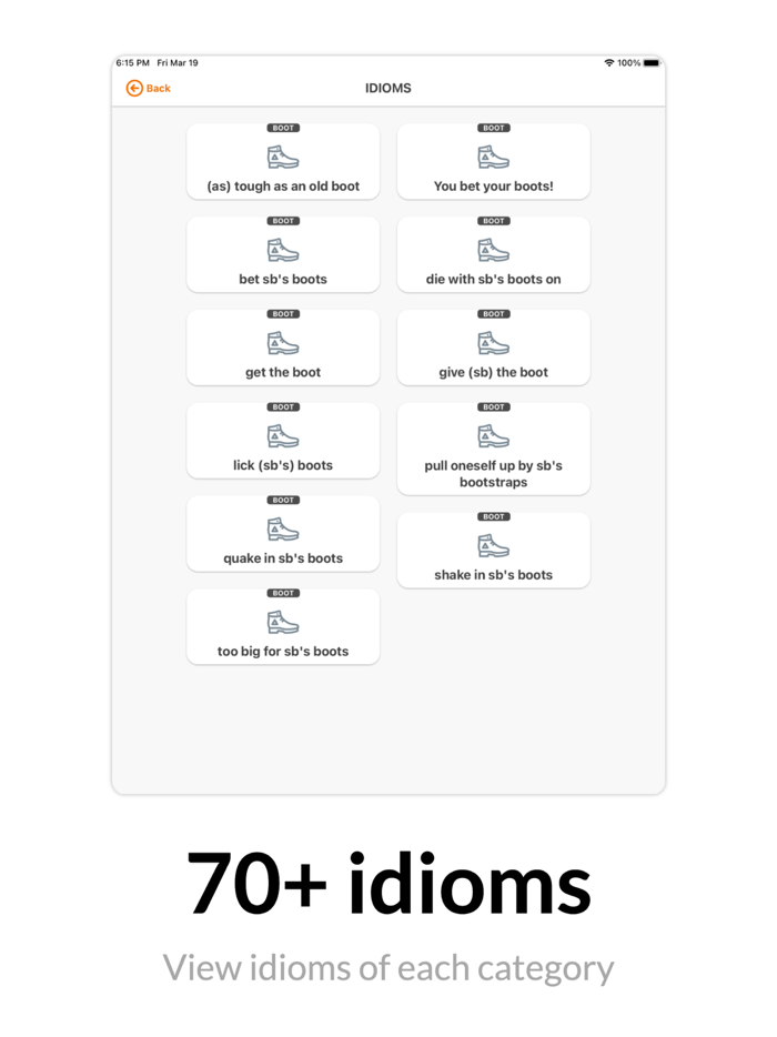 English Clothing Idioms