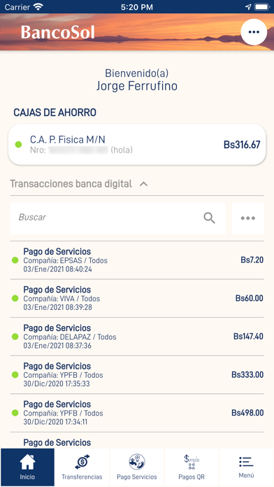 How to cancel & delete Banco Sol from iphone & ipad 3