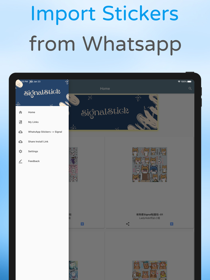 SignalStick-Signal Sticker