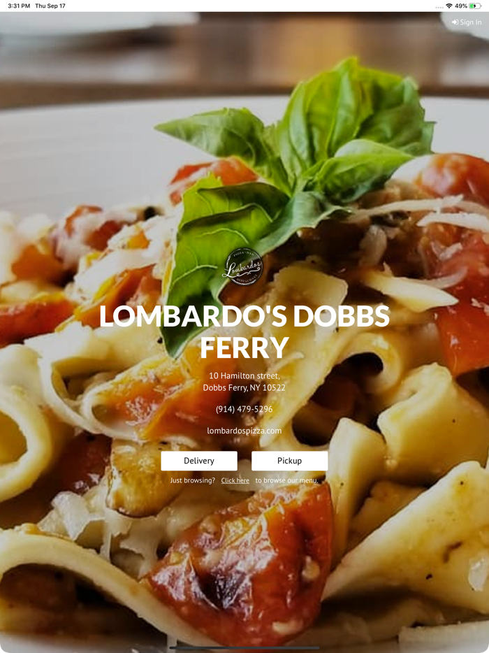 Lombardos PizzaBar-Restaurant