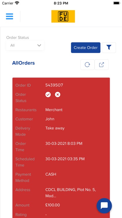 FUDE MERCHANT