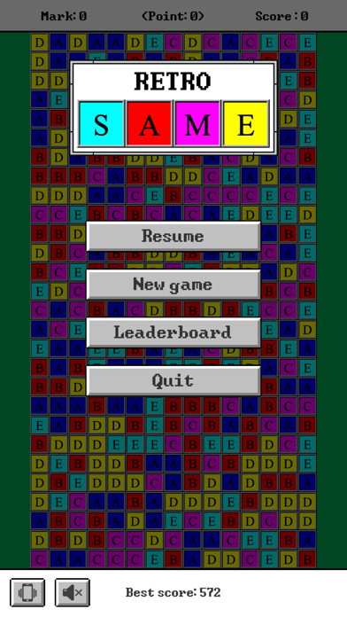 Screenshot #1 pour Retro Same