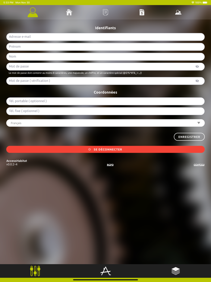 Acces Habitat Connect