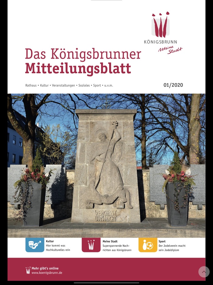 Königsbrunner Mitteilungsblatt