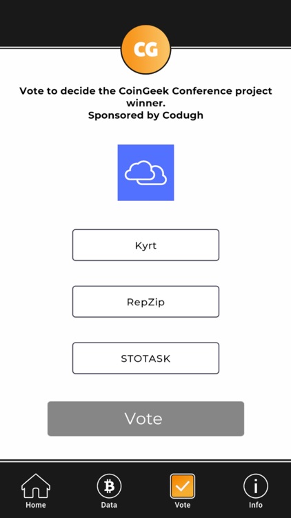 CoinGeek: Voting & AR app