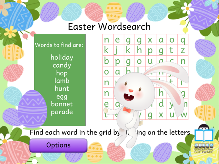 Easter Wordsearch Lite