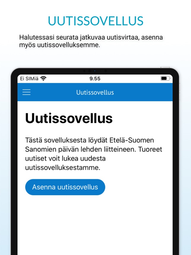 ESS – Etelä-Suomen Sanomat on the App Store