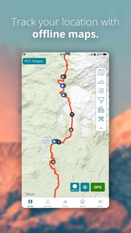 Hiking - Guthook Guides