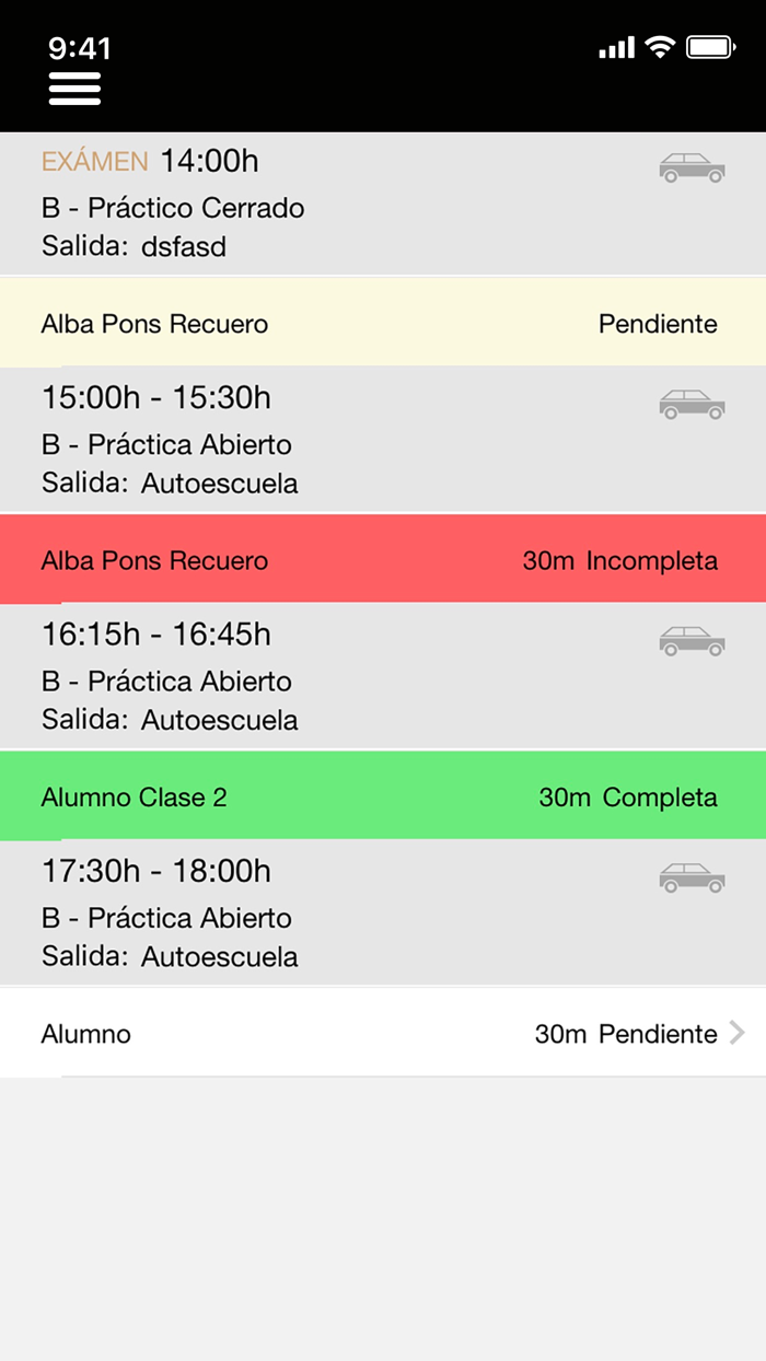 Autoescuela Clase