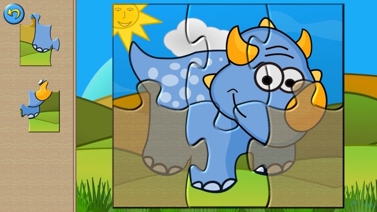 Dino Puzzle Kid Dinosaur Games screenshot-0