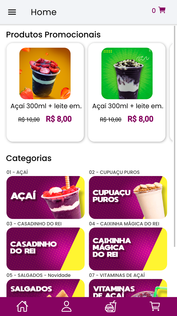 Rei do Açaí Delivery