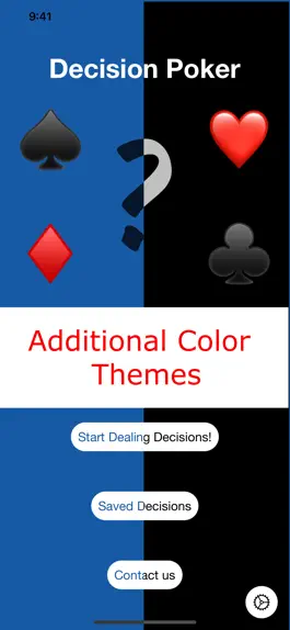 Game screenshot Decision Poker apk