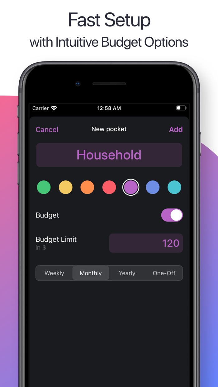 Deep Pockets Budget Manager