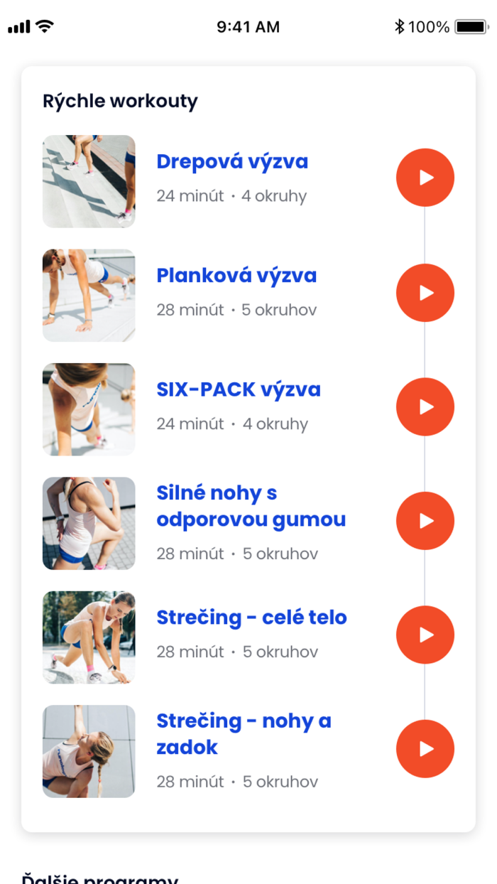 RUNology bežecká aplikácia