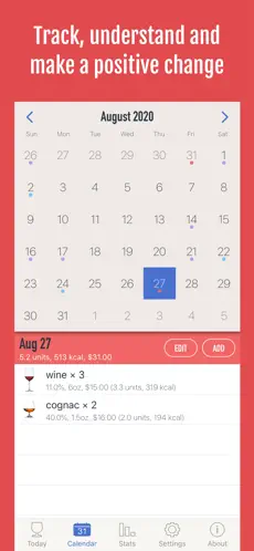 Imágen 8 DrinkControl: Alcohol Tracker iphone