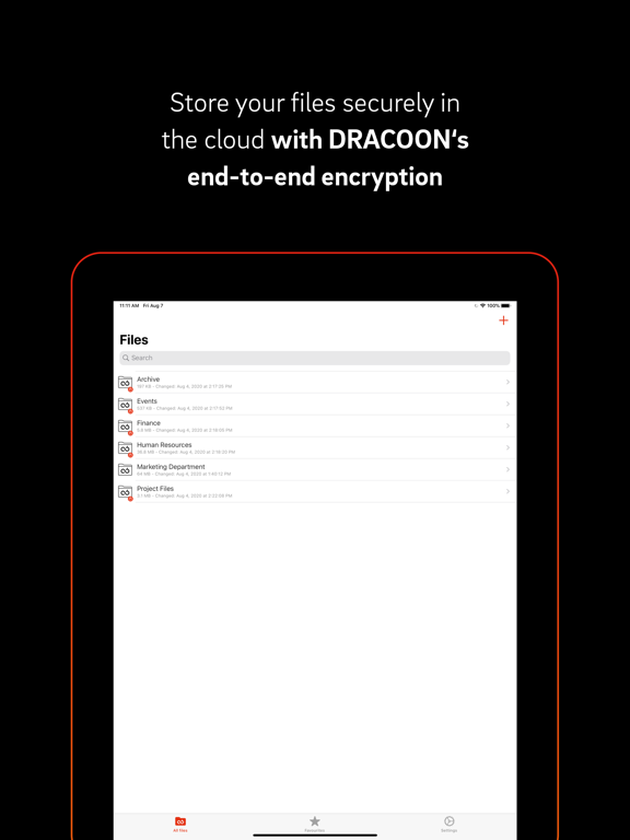DRACOON screenshot 3