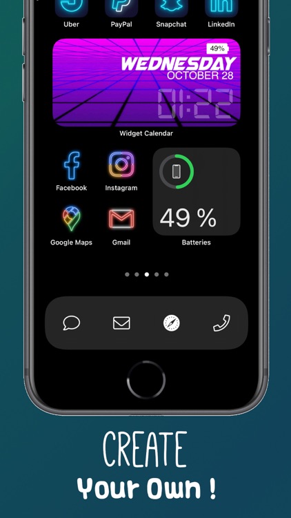 Widget Calendar for Homescreen