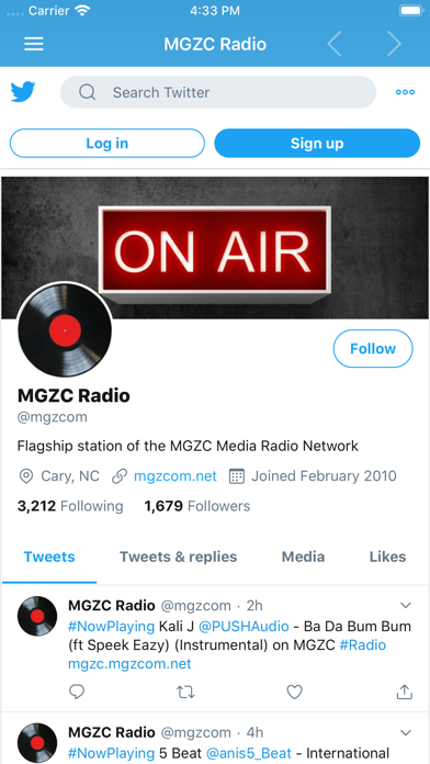 MGZC Media Radio Network screenshot 4