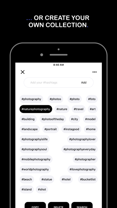 RandomTags - Hashtag manager screenshot 3