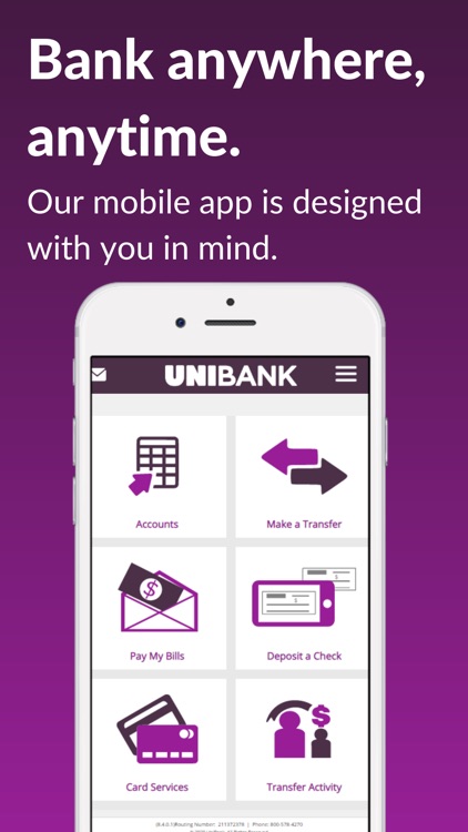 UniBank Mobile Banking