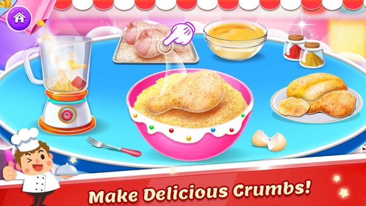 Fry Chicken Cooking Games