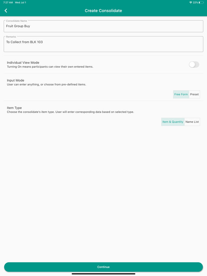 我汇 - 线下收集、汇总