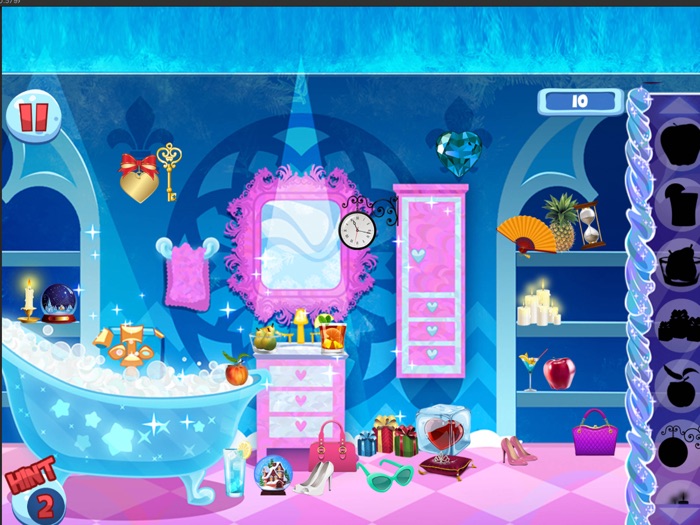 Frozen Princess Hidden Object