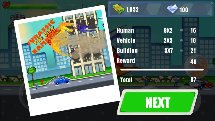 Jurassic Dinosaur City Rampage na App Store