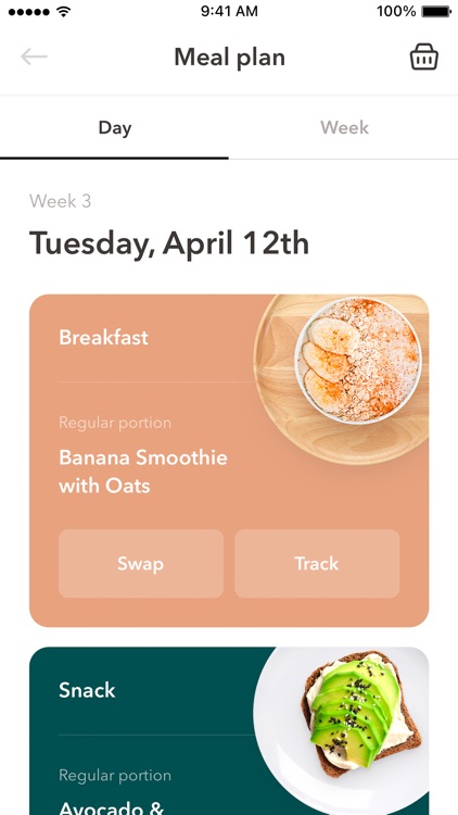 Diet & Meal Planner by GetFit screenshot-5
