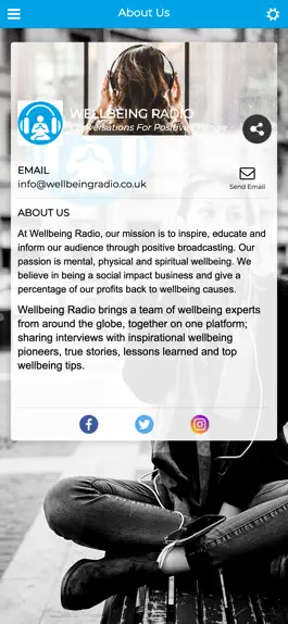 Game screenshot Wellbeing Radio apk