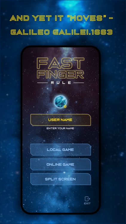 FastFinger Rule: Planet Battle