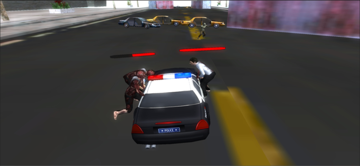 Zombies Racing Shooting Game