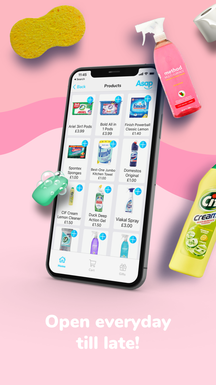 ASAP - instant delivery