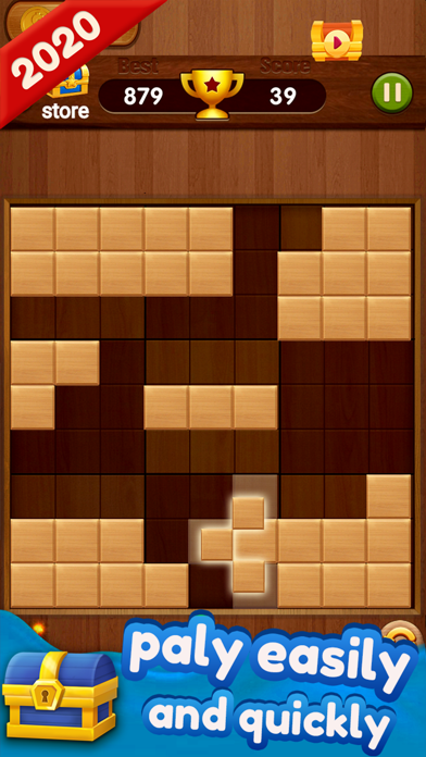 Woody Block Puzzle screenshot 4