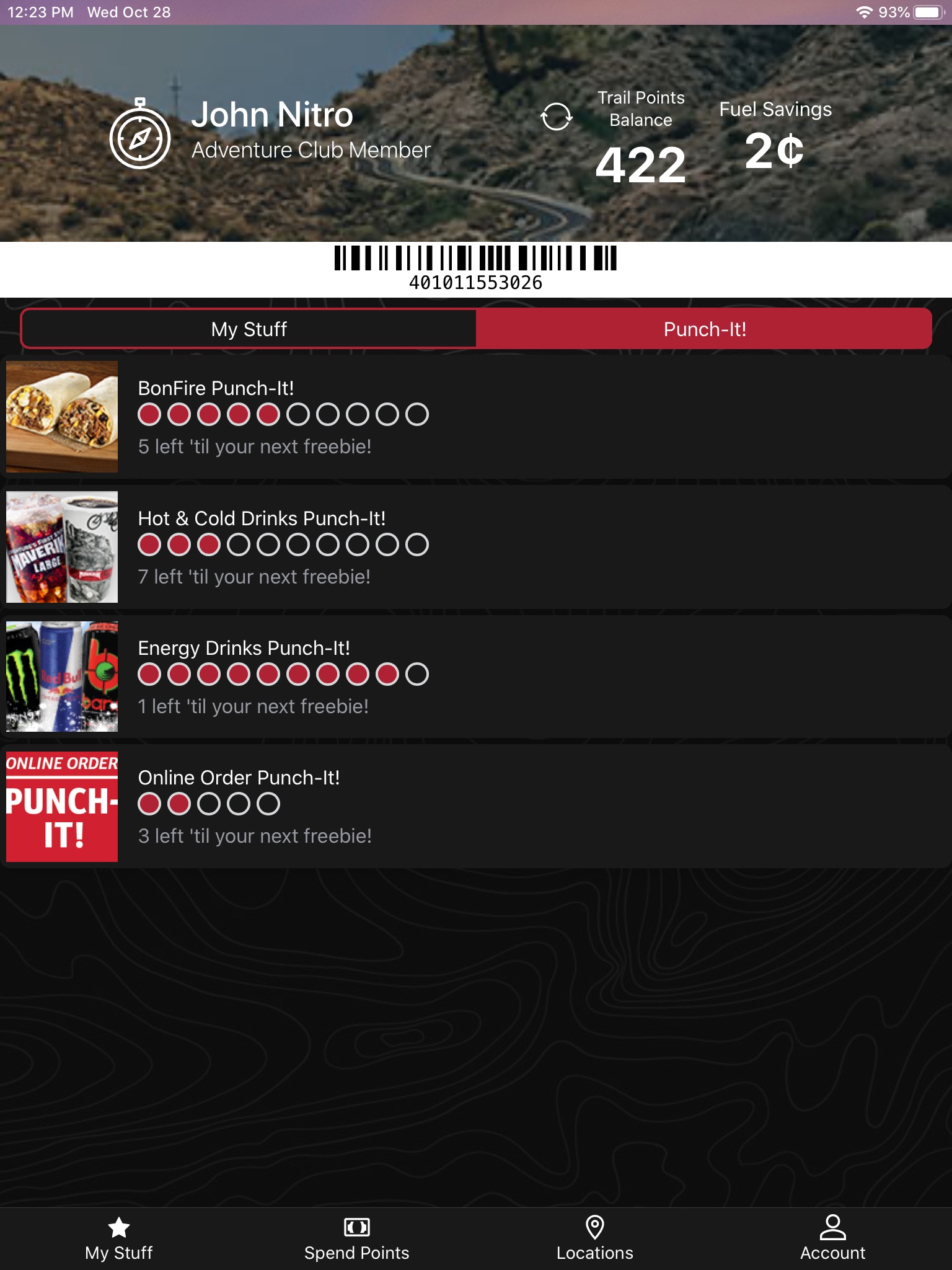 Maverik app screenshot 4